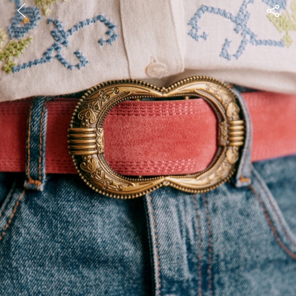 Sezane Gaia Belt Sz 80